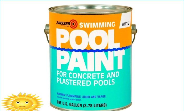 Choisir la peinture pour la piscine