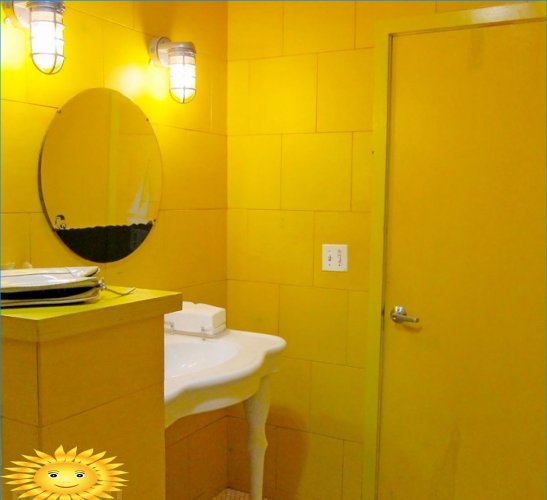 Choisir une couleur pour une salle de bain typique