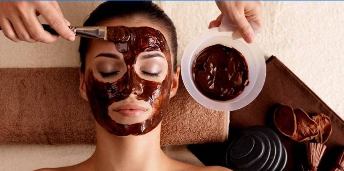 Masque au chocolat