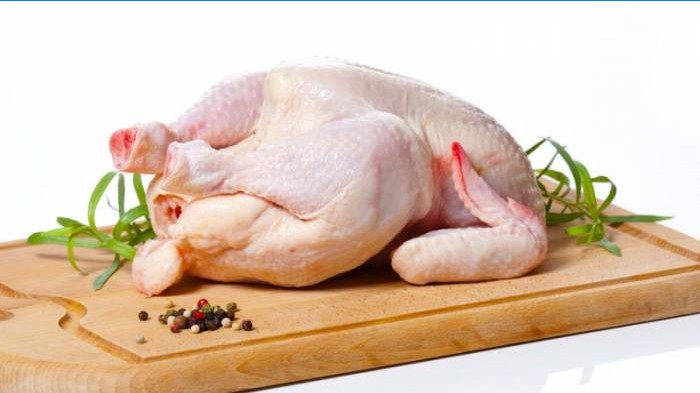 Carcasse de poulet