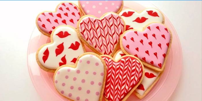 Biscuits de la Saint-Valentin