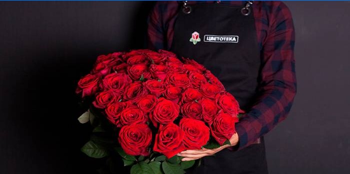 Courrier avec des fleurs