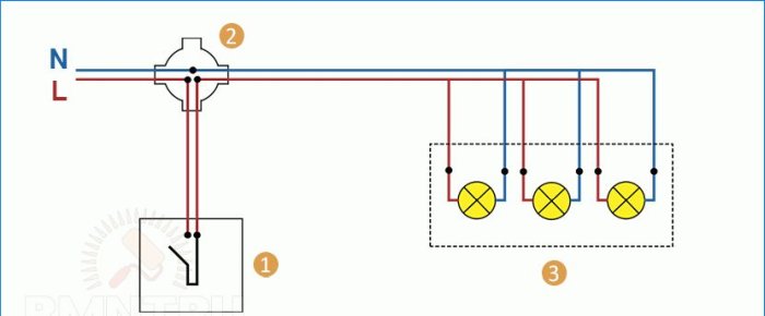 Comment connecter un lustre à un interrupteur