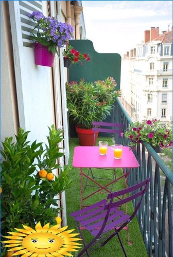 Comment équiper un petit balcon