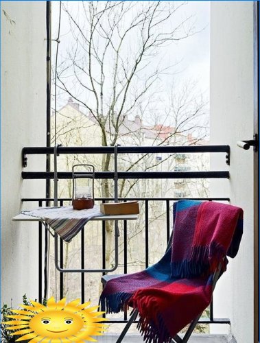Comment équiper un petit balcon