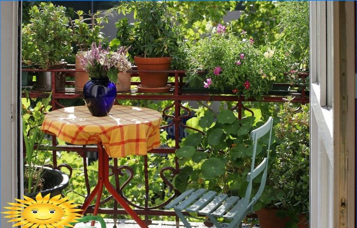 Comment équiper un petit balcon