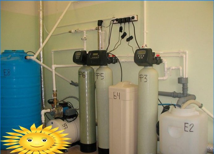 Systèmes d'approvisionnement en eau pour une maison privée à partir d'un puits