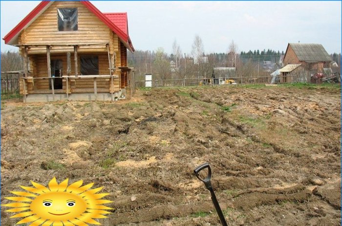 Enlever la couche fertile avec une charrue