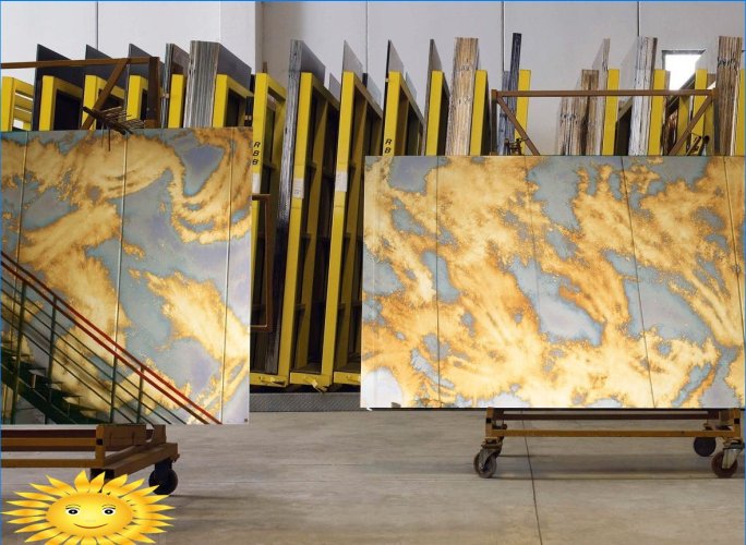 Eglomise: la technique du dessin sur verre