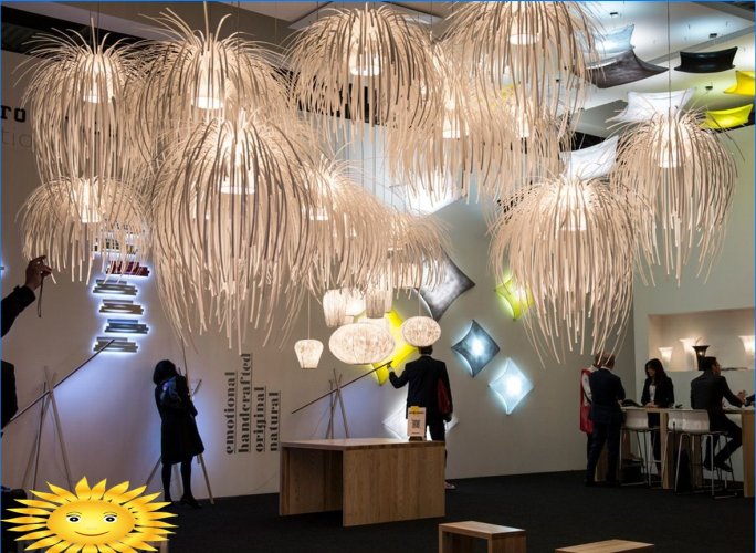 Euroluce-2019: une sélection des lampes les plus intéressantes