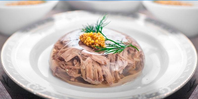 Avec cuisses de porc