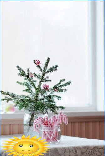 Idées de décoration de Noël à partir de produits