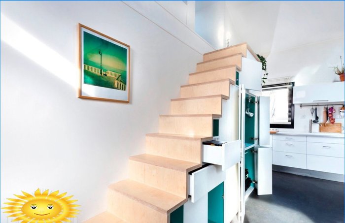 Idées pour aménager des espaces de rangement sous les escaliers
