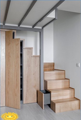 Idées pour aménager des espaces de rangement sous les escaliers