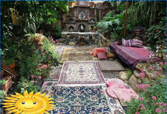 Jardin mauresque en aménagement paysager - une oasis de paix et de plaisir