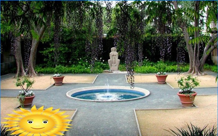 Jardin mauresque en aménagement paysager - une oasis de paix et de plaisir