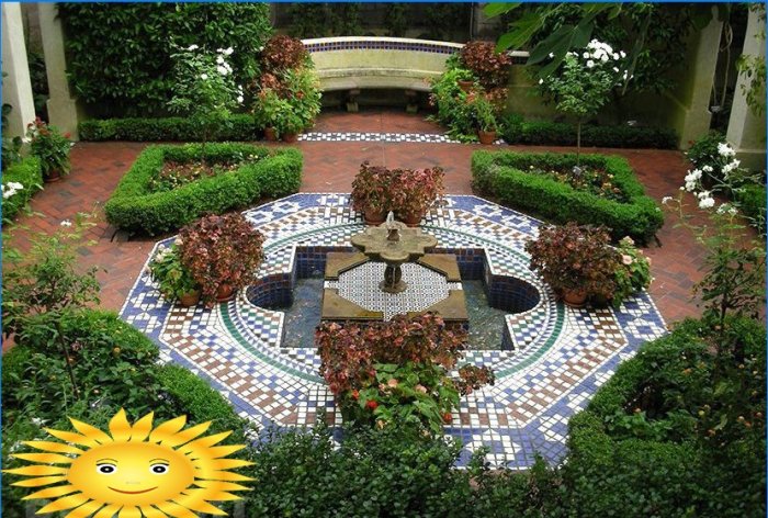 Jardin mauresque en aménagement paysager - une oasis de paix et de plaisir