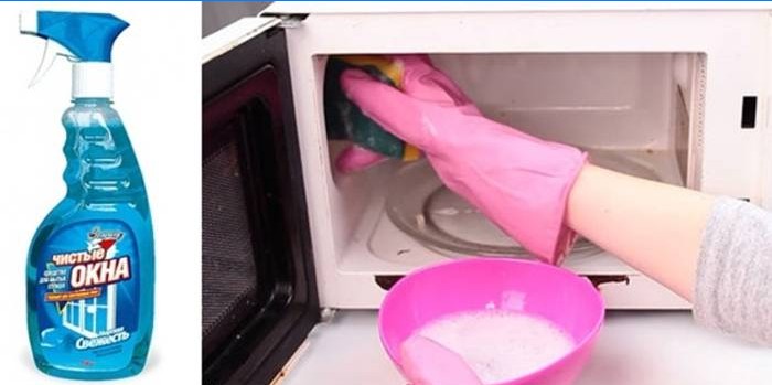 Utiliser un nettoyant pour vitres