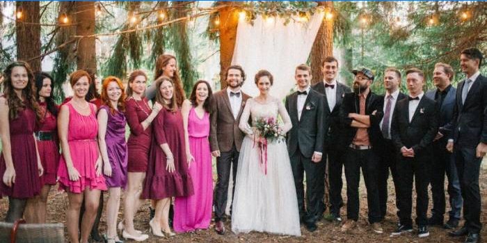 Dressy Resort pour un mariage en plein air