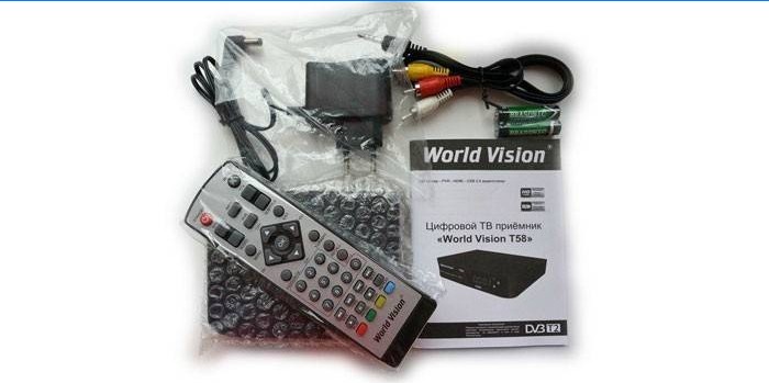 Récepteur et télécommande