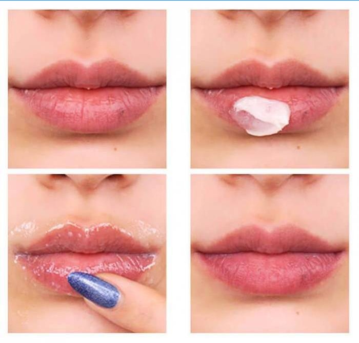 Lèvres hydratantes