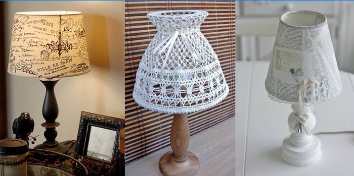 Déco abat-jour bricolage