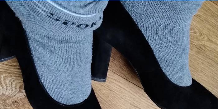 Des chaussettes épaisses