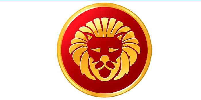 un lion