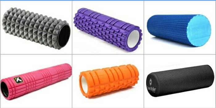 Types de rouleaux arrière