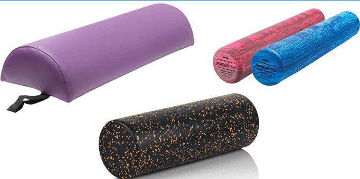 Variétés de rouleaux Pilates