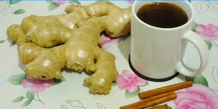 Café à la cannelle et au gingembre