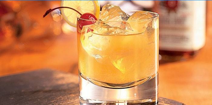 Cocktail de sauce au whisky