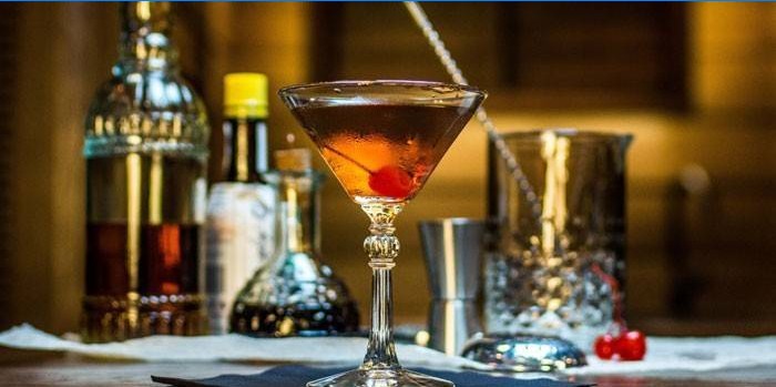 Manhattan Cocktail