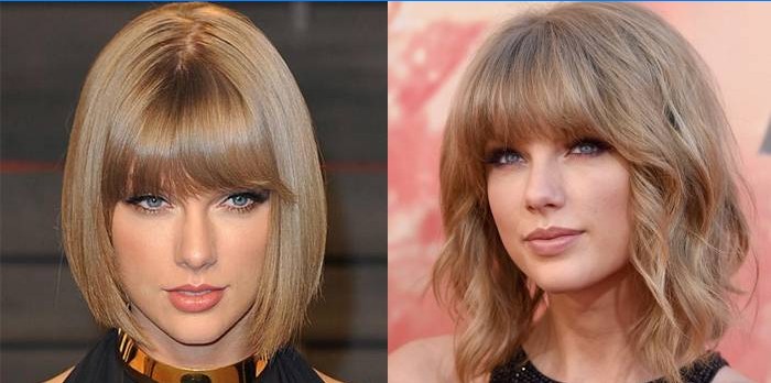 Options de coupe de cheveux Taylor Swift
