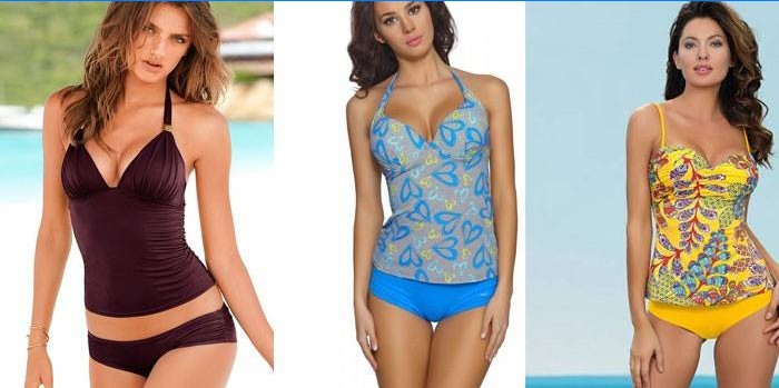 Modèles de maillots de bain Tankini