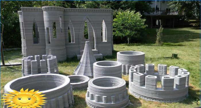 Modèle 3D d'un château médiéval