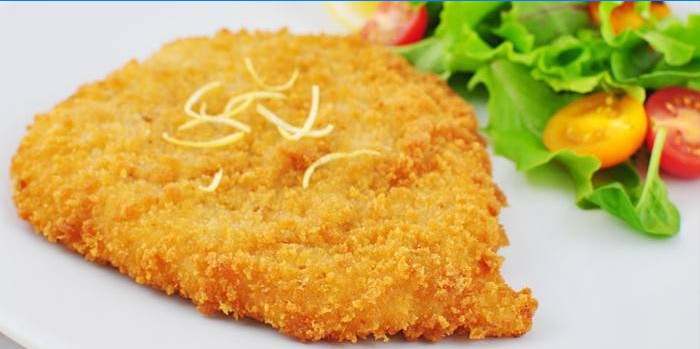 Poulet pané