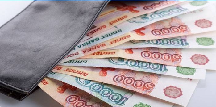 Billets dans le portefeuille