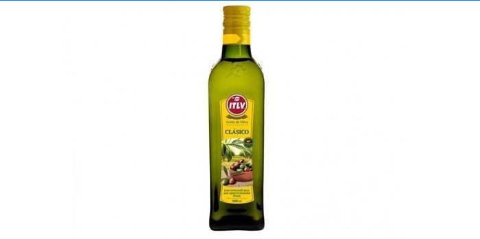 Olive ITLV dans une bouteille