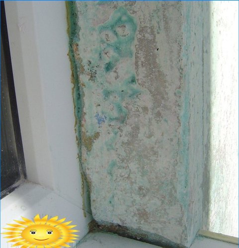 Master class: révision d'une loggia non ventilée. Partie 1. Murs