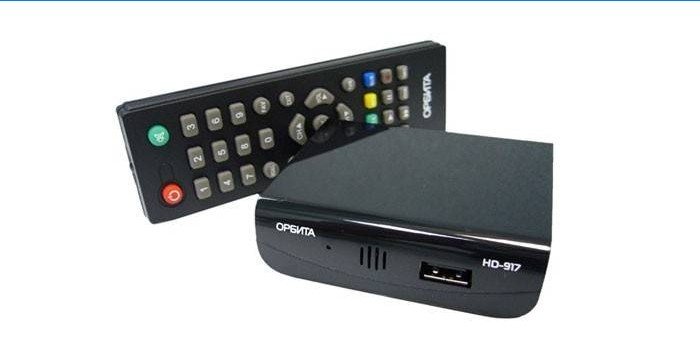 Récepteur orbite DVB-T2