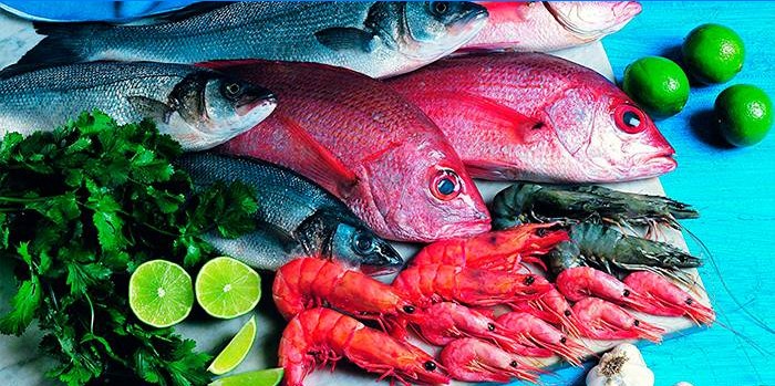 Poisson et fruits de mer