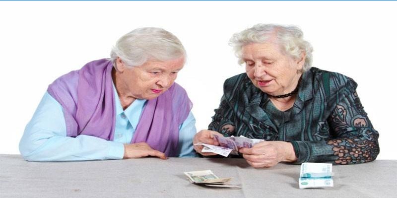 Paiement social aux retraités