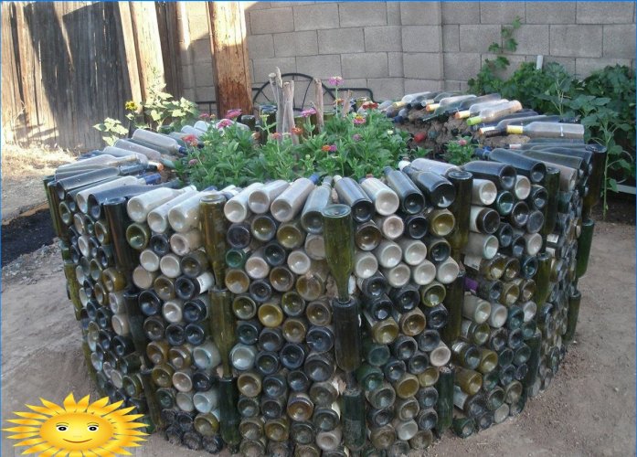 Que pouvez-vous faire une clôture pour un parterre de fleurs: idées de photos