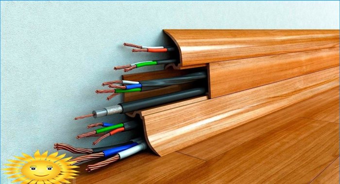Règles de base pour la pose d'un câble Internet dans un appartement