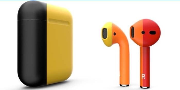 Les AirPod colorés d'Apple