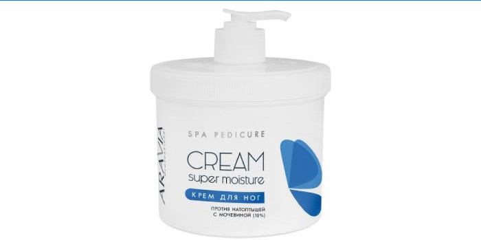 Crème pour les pieds Aravia Professional Super Moisture