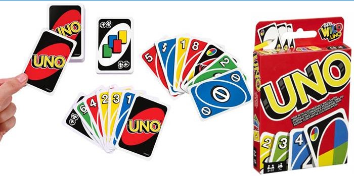 Uno W2087 par Mattel