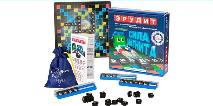 La puissance d'un aimant de Biplant Scrabble