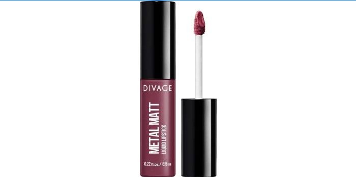 Rouge à lèvres liquide Divage Metal Glam